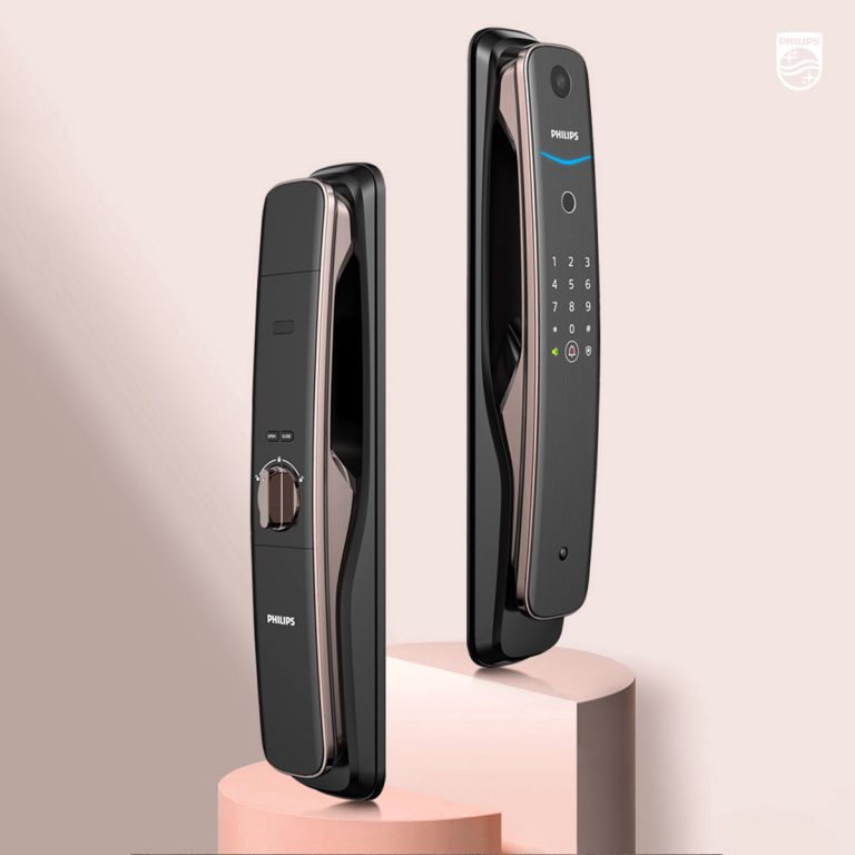 khóa thông minh philips DDL702-1HW - khoavantaychinhhang.com