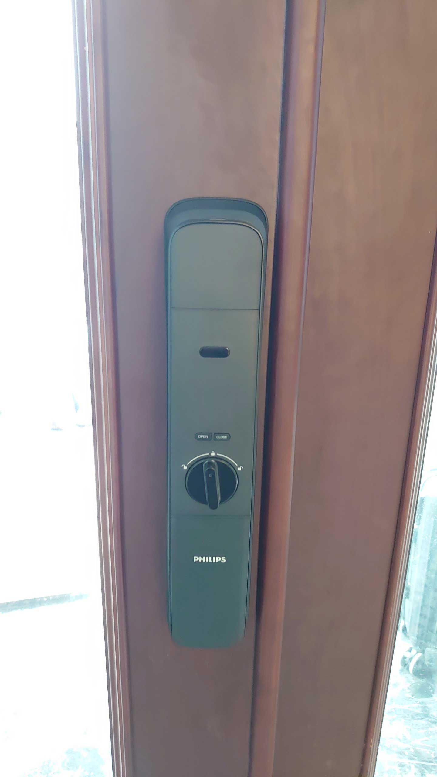 Khoá cửa điện tử Philips DDL702 mặt trong