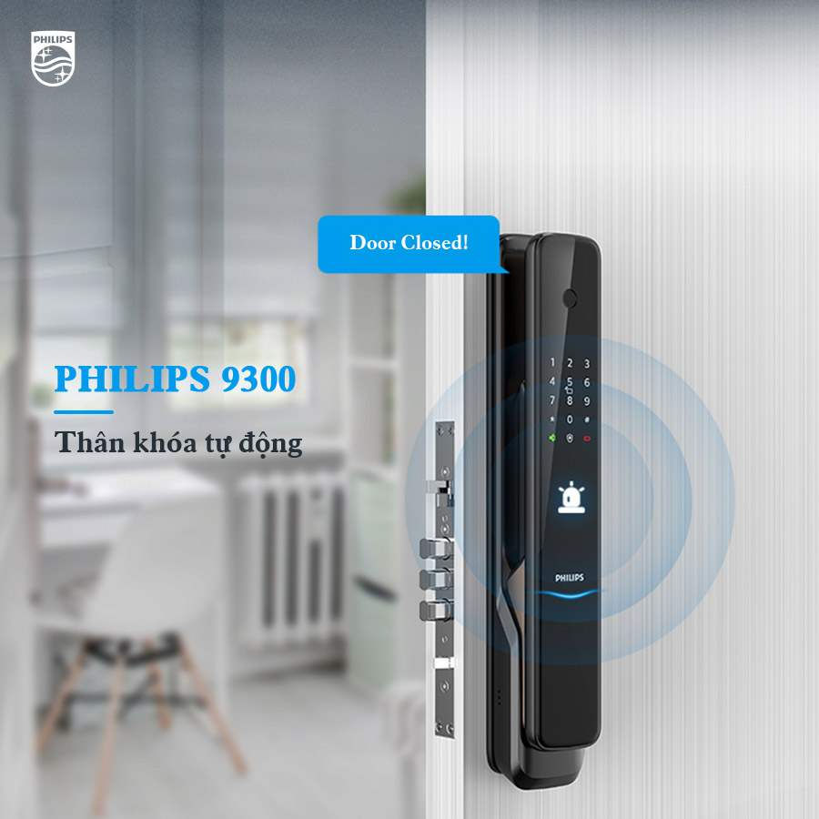Khoá cổng thông minh Philips 9300