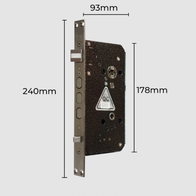 kích thước lõi khóa cửa thông minh Philips Alpha-V