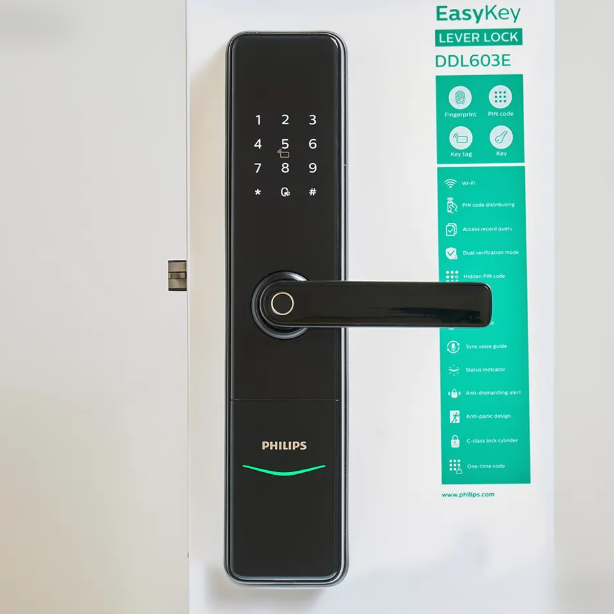 Khóa điện tử thông minh Philips DDL603E