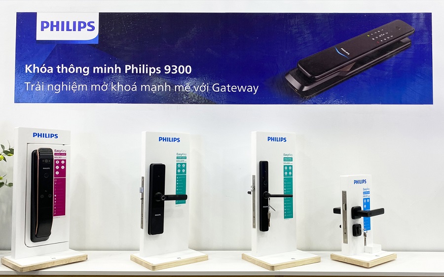 Những mẫu khoá lần đầu tiên ra mắt của Philips thu hút sự quan tâm của đông đảo khách hàng