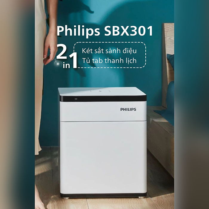 Két sắt thông minh 2in1 Philips SBX301