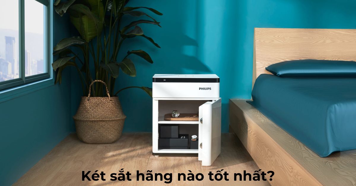 Két sắt hãng nào tốt nhất? 3 mẫu két sắt Philips bán chạy nhất