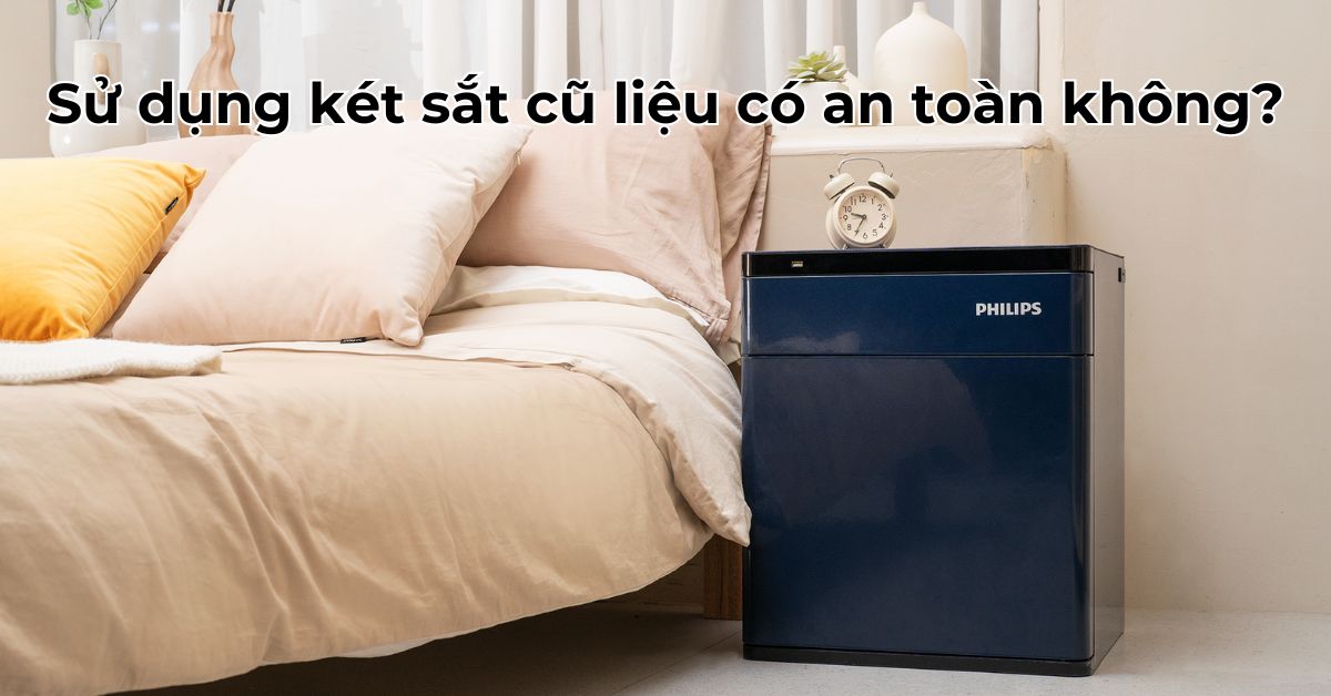 Sử dụng két sắt cũ liệu có an toàn không?