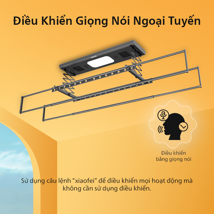 Giàn phơi Philips SDR501-LA0-1