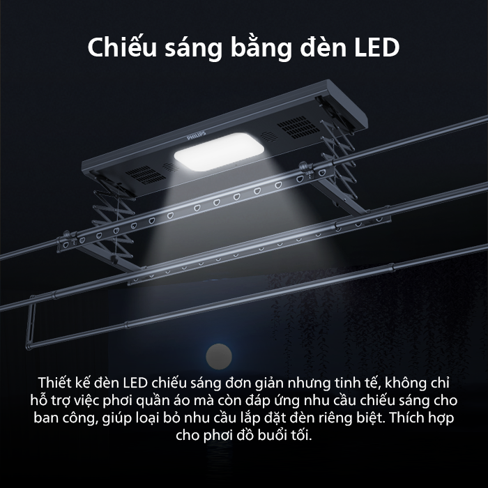 Giàn phơi Philips SDR501-LA0-2