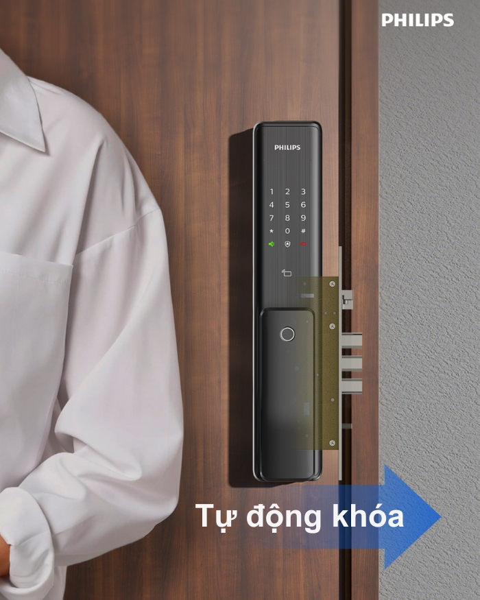 Khóa cửa chung cư thông minh - 1