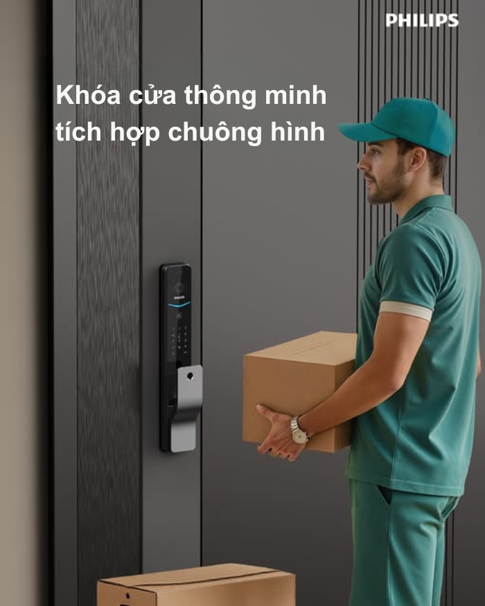 Khóa vân tay chung cư 1