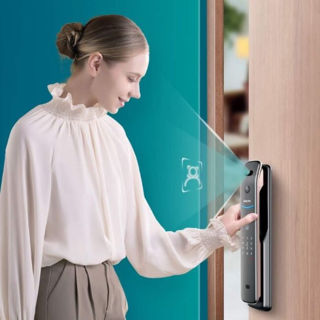khóa cửa nhận diện khuôn mặt 6