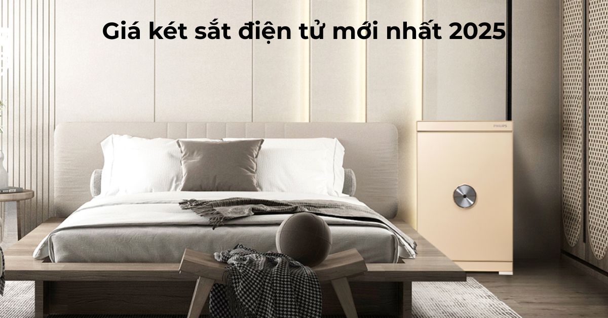 Giá két sắt điện tử mới nhất 2025
