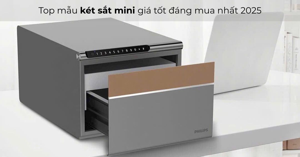 Top mẫu két sắt mini giá tốt đáng mua nhất 2025