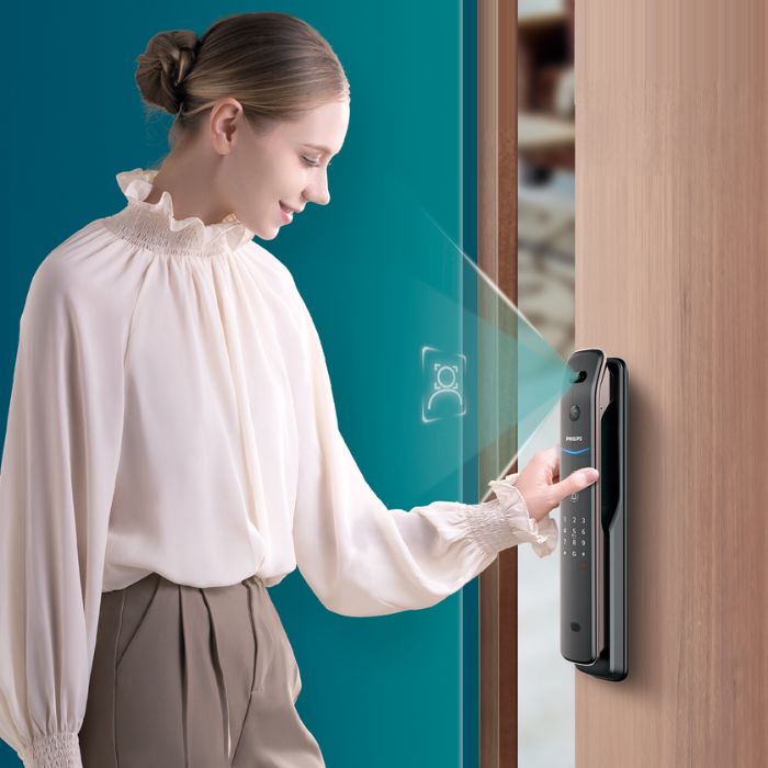 khóa từ face id 1