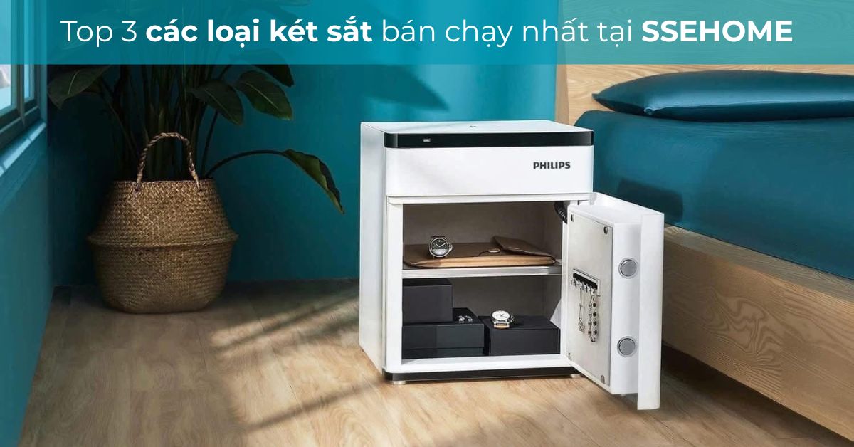 Top 3 các loại két sắt bán chạy nhất tại SSEHOME