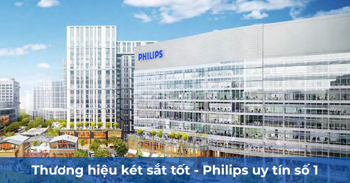 Thương hiệu két sắt tốt – Philips uy tín số 1