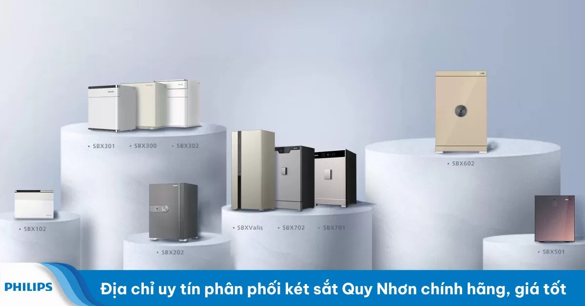 Địa chỉ phân phối két sắt Quy Nhơn chính hãng, giá tốt