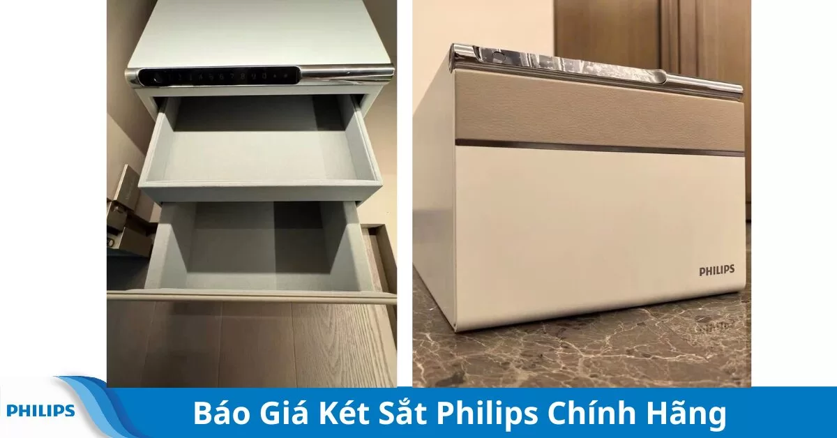 Báo Giá Két Sắt Philips Chính Hãng – Giá Tốt, Bảo Hành Dài Hạn