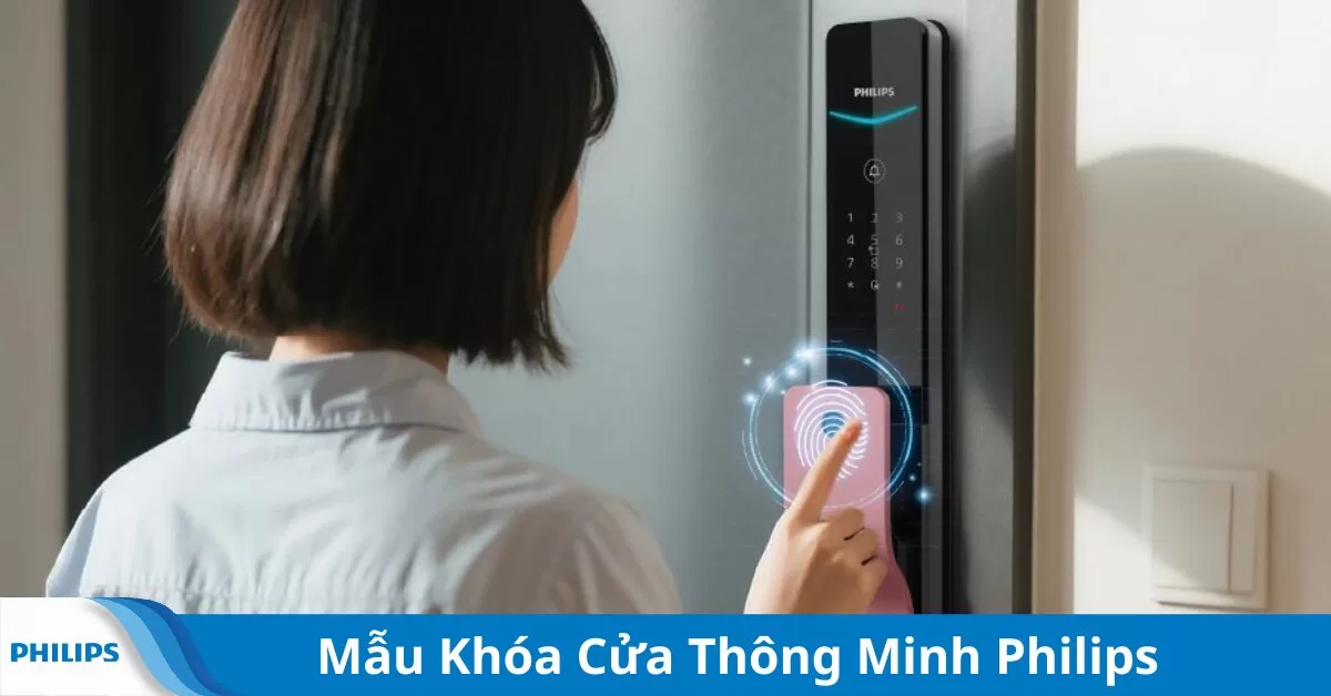 Top 5 Mẫu Khóa Cửa Thông Minh Philips Đáng Mua Nhất 2026