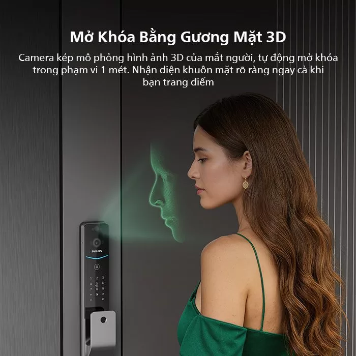 Khóa từ Face ID 2