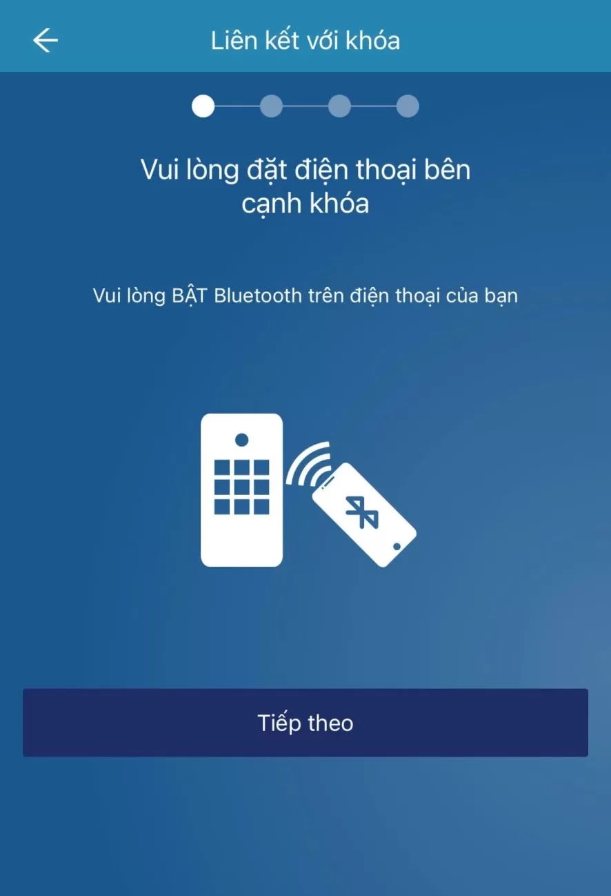 Khóa cửa Philips kết nối Bluetooth avt